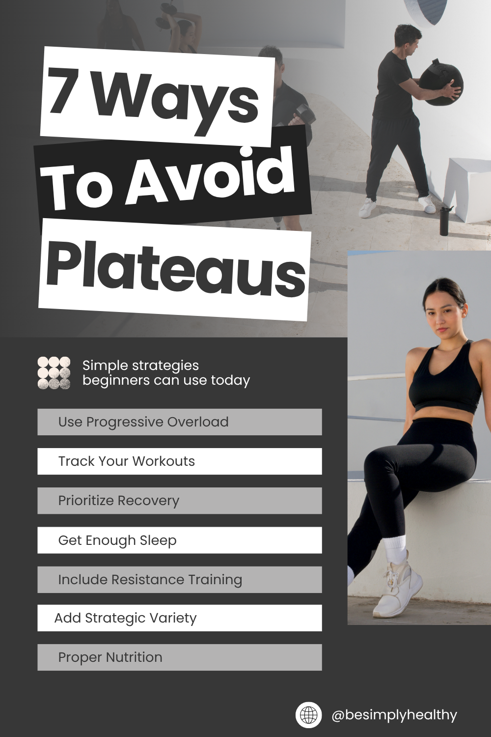 7 Science-Backed Ways to Prevent Workout Plateaus