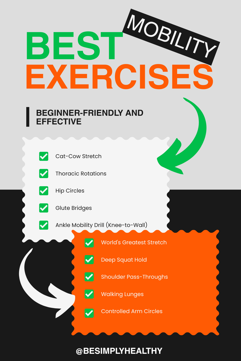 10 Best Mobility Exercises List