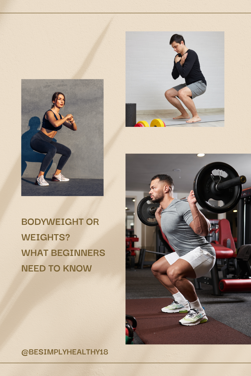 Bodyweight Training vs Weights: What’s Better for Fat Loss?